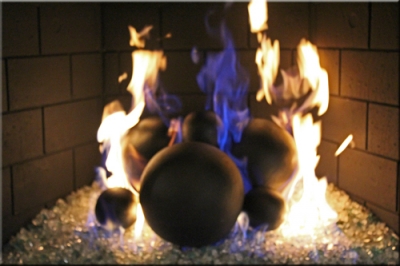 8 Matte Black Fireballs